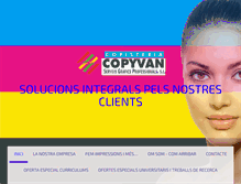 Tablet Screenshot of copyvan.com